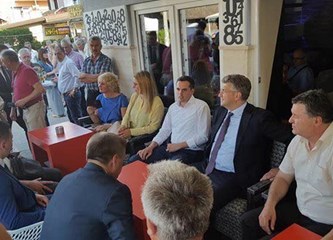 Podrška premijera Plenkovića uoči drugog kruga