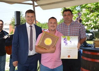 Muškat žuti šampion Vrbovečke izložbe vina