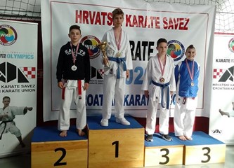 Sedam zlata sa prvenstva Hrvatske u karateu