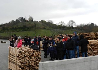 Velika vatrogasna vježba kod Drvne industrije Rubinić