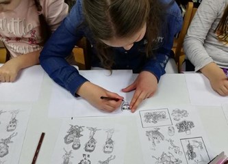 Zelina: Klinci naučili osnovne crtanja karikatura