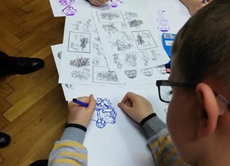 Zelina: Klinci naučili osnovne crtanja karikatura