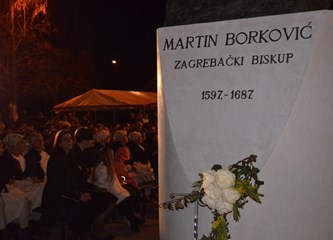 Otkrivanje spomenika biskupu Borkoviću