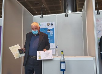 Franjin uređaj za proizvodnju dezinfekcijskog sredstva nagrađen zlatnom medaljom na Izložbi inovacija!